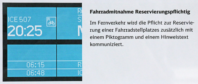 Reservierung einer Fahrradstellplatzes Reservierung einer Fahrradstellplatzes